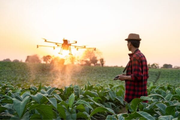 Seguridad alimentaria, agricultura de precisión y drones