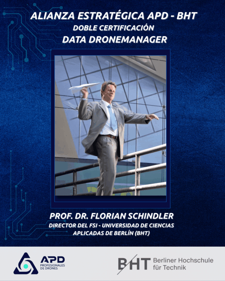 Programa Data DroneManager de BHT y APD – Doble certificación en drones y tecnología autónoma.